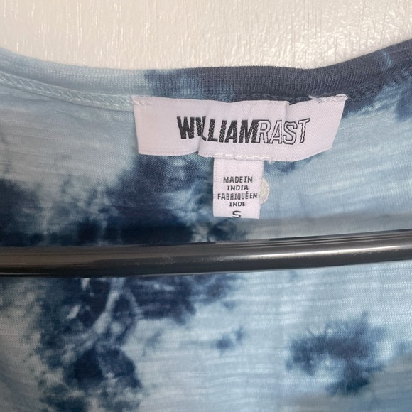 William Rast Tie Dye V-Neck T-Shirt - Size S - Picture 4 of 11
